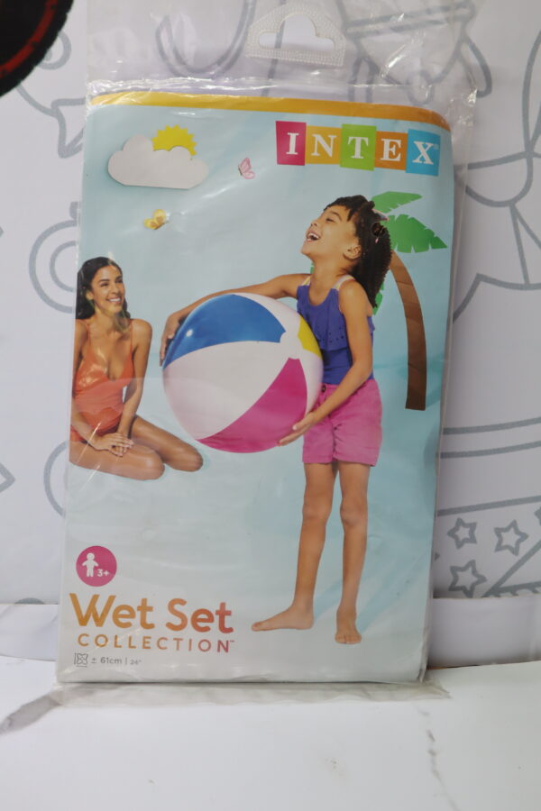 Intex Full Color Beach Ball | Bright & Bouncy Fun for All Ages